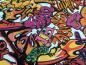 Preview: Baumwolljersey Comic Graffiti Kids Fussball Pink